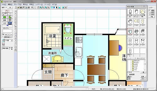 間取りっど５ 間取りソフト 間取り図作成ソフトのライラックシステム